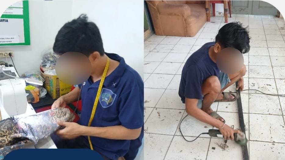 Di balik keterbatasan ruang dan waktu, selalu ada kesempatan untuk memperbaiki diri. warga binaan melalui berbagai kegiatan kerja dan pembinaan kemandirian.
