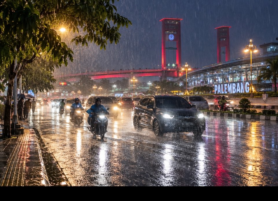 Palembang hujan