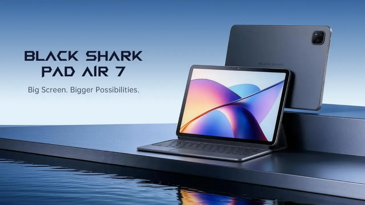 Black Shark Pad Air 7 Meluncur, Dengan Daya Tahan Besar