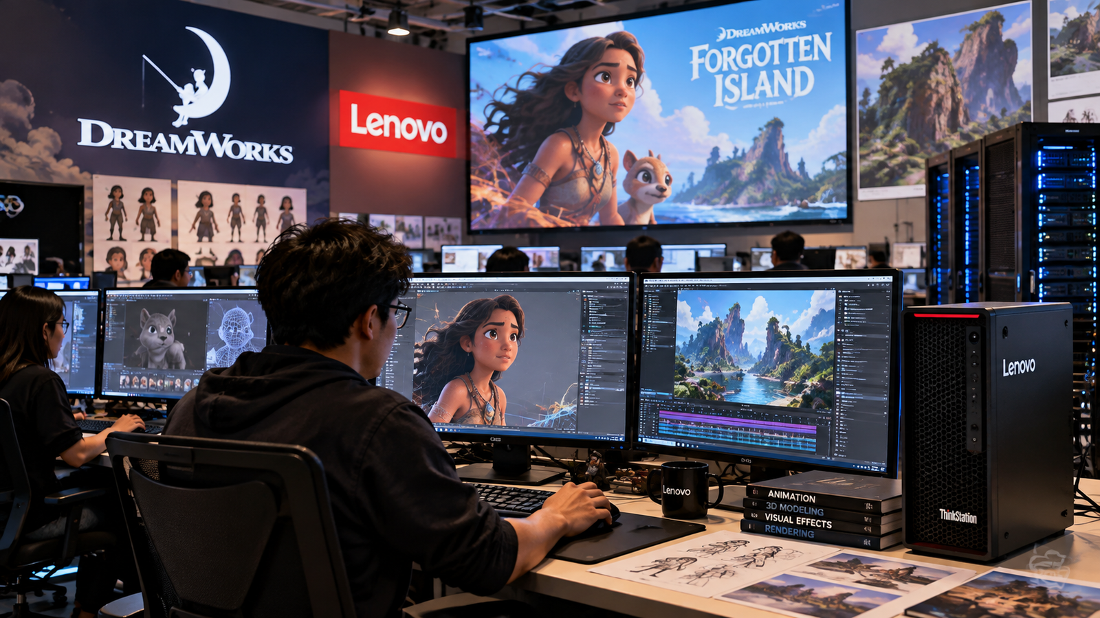 Lenovo dan DreamWorks