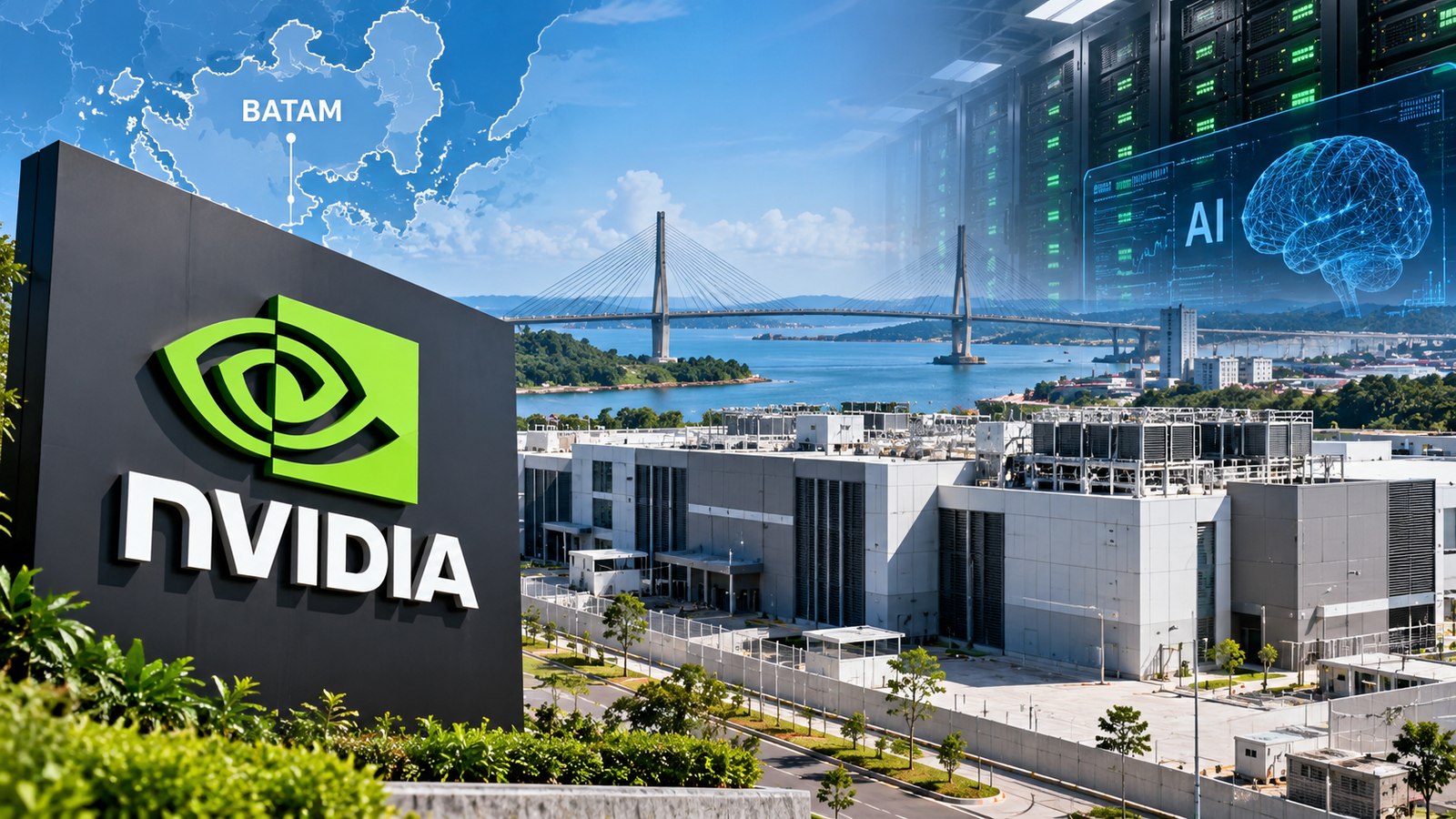 Nvidia Jajaki Investasi Rp81 Triliun untuk Pusat Data AI di Batam