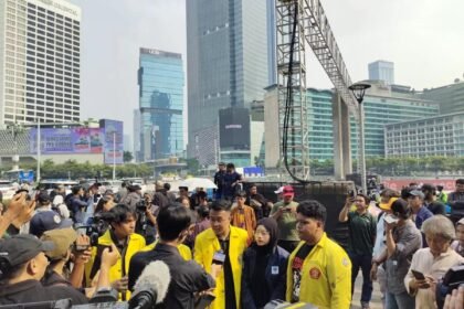 Mahasiswa dan Buruh Gelar Aksi di Jakarta, Ini 5 Tuntutannya