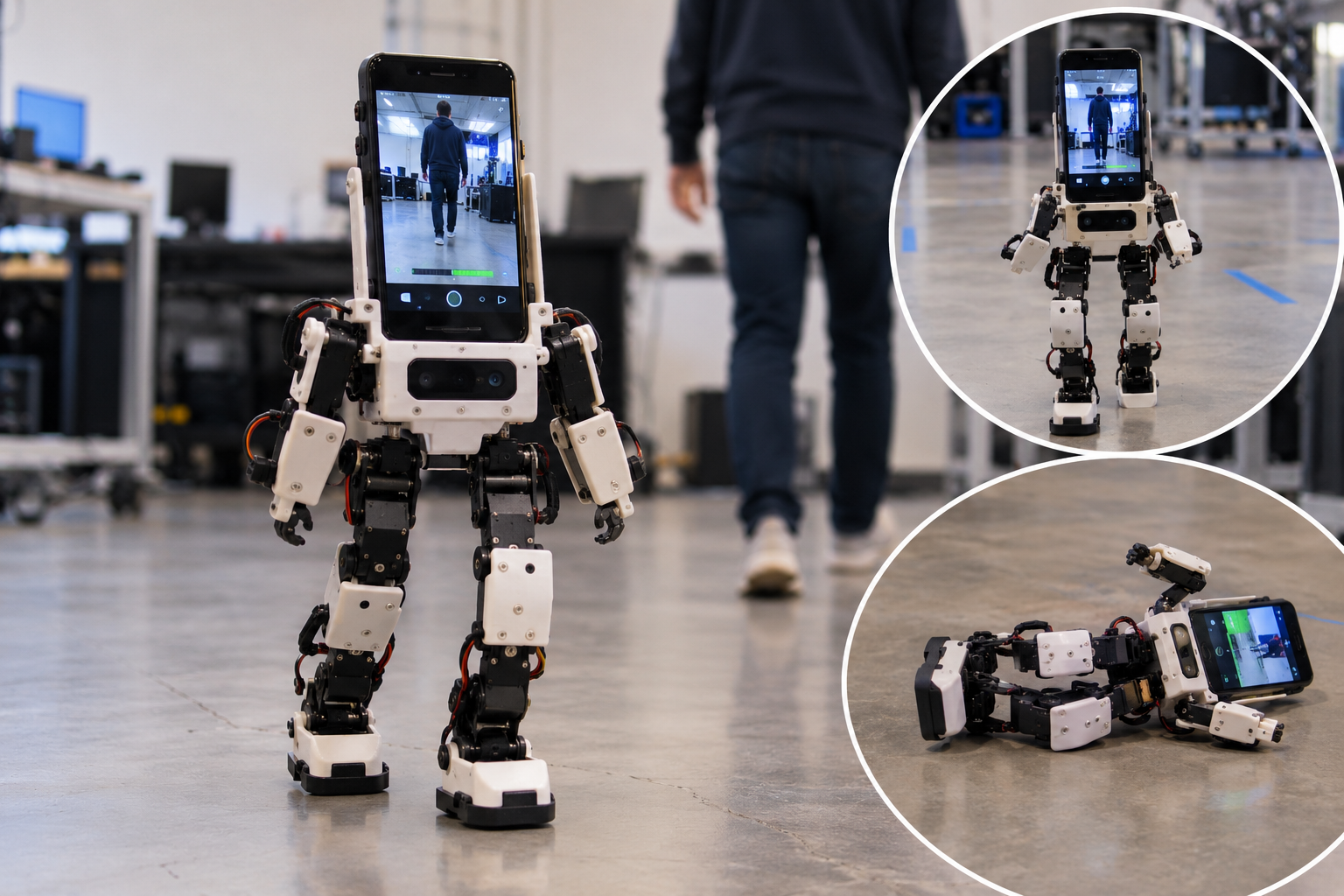 Smartphone Bekas Disulap Jadi Robot