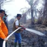 Bupati Muba Tinjau Karhutla, 3.500 Titik Panas Terdeteksi