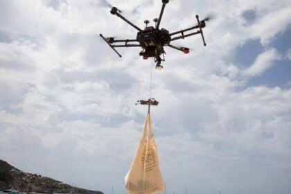 Drone Antar Makanan Mulai Diuji di Bali