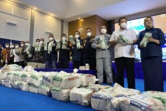 Polisi Ungkap Kasus Kapal Tanker Pembawa 1 Ton Ketamin