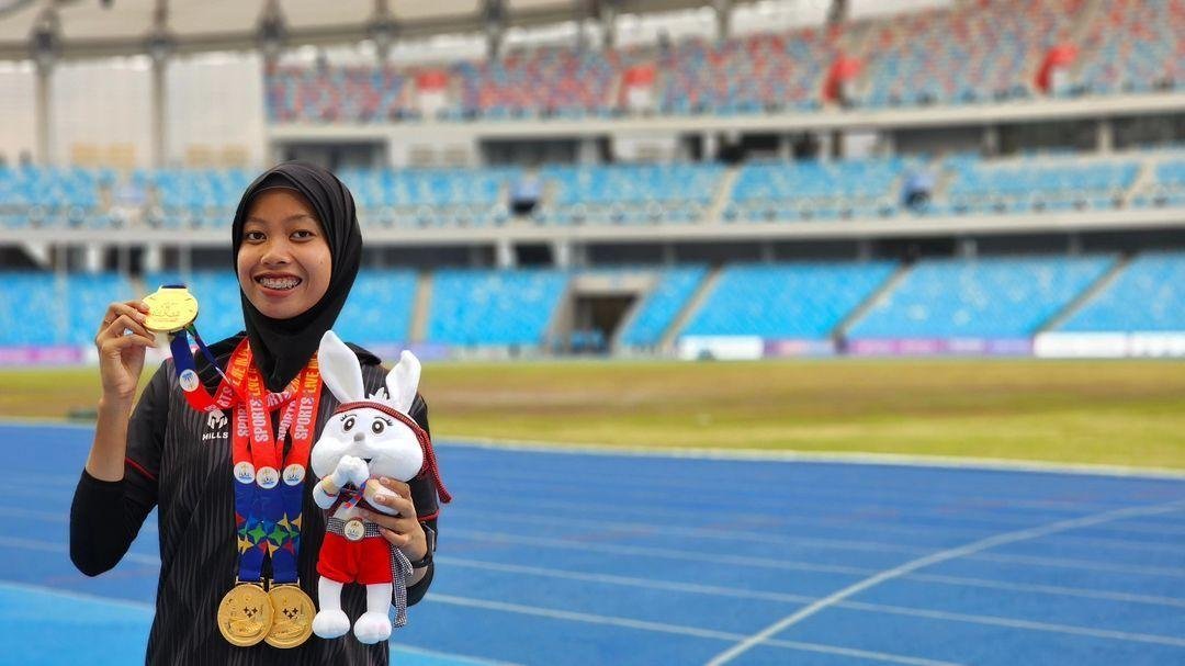 Karisma Evi Rebut Emas Asia, Dua Atlet Jepang Tertinggal!